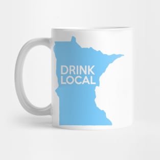 Minnesota Drink Local MN Blue Mug